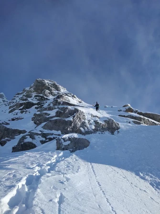 Skitour auf die Serles mit Bergführer